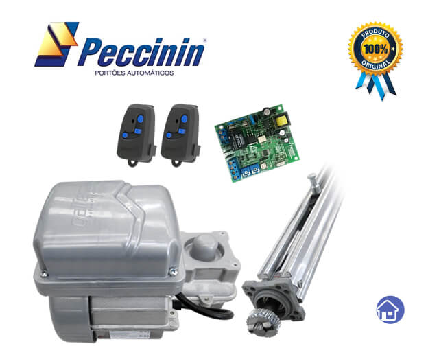 Kit Motor Portão Basculante Peccinin Gatter 1/4 HP (Residência) 15 segundos - EP-5004